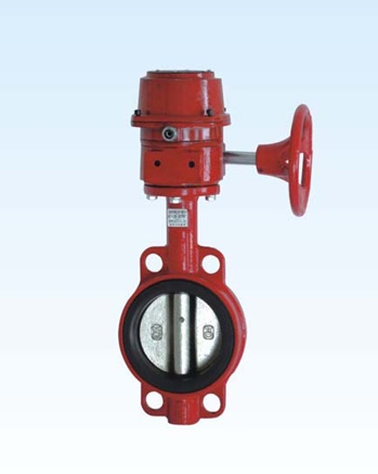 Xd371x-10 / 16 double clip signal butterfly valve